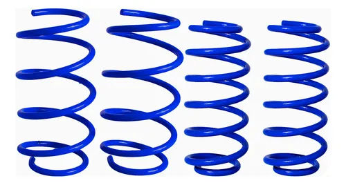 [KIREPRDETR] RESORTE SUSPENSION JETTA A4 MK4 GOLF LEON CLASICO 1999-2015 DEL/TRAS KIT (4 PZAS) COD. (122704)