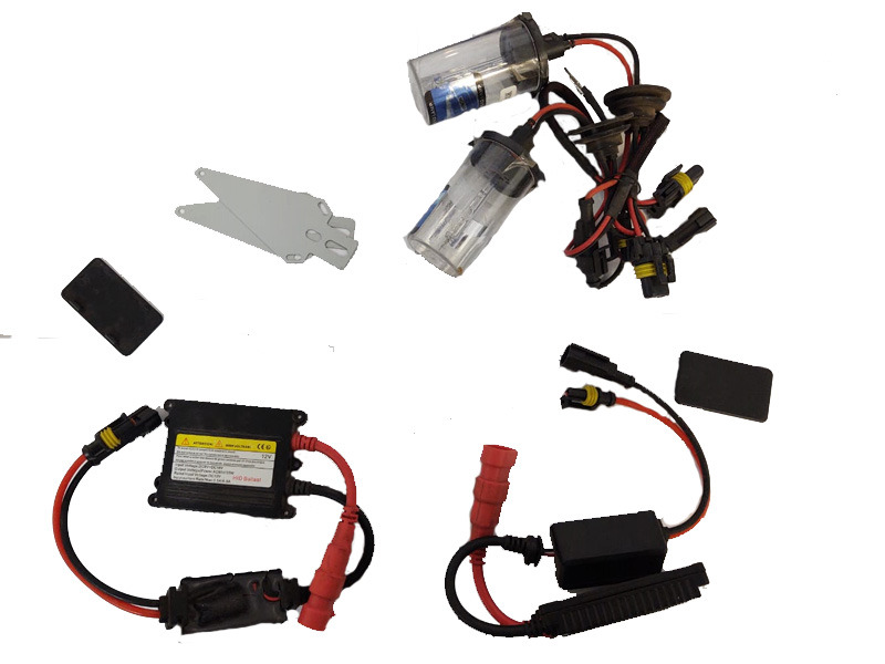 KIT FOCOS H3 XENON C/BALASTRA 9/16V 15A