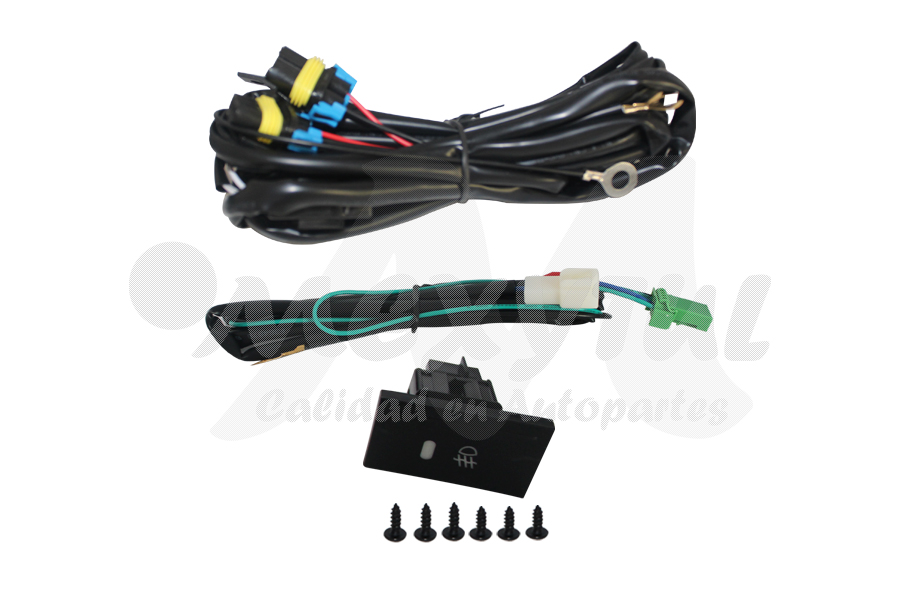 KIT INSTALACION FARO AUX (NIEBLA) VOLKSWAGEN AMAROK DE 2016 AL 2017 DEL (136609)