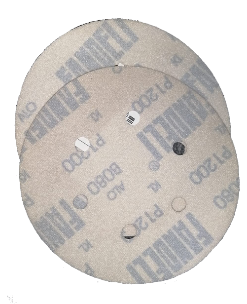 LIJA DISCO B080 GRADO 1200P PAPEL VELCRO FANDELI COD. 25047(117868)