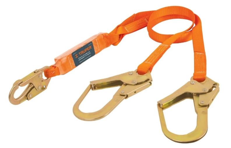 LÍNEA DE VIDA C/DOS GANCHOS 1.8 M COD. 10509