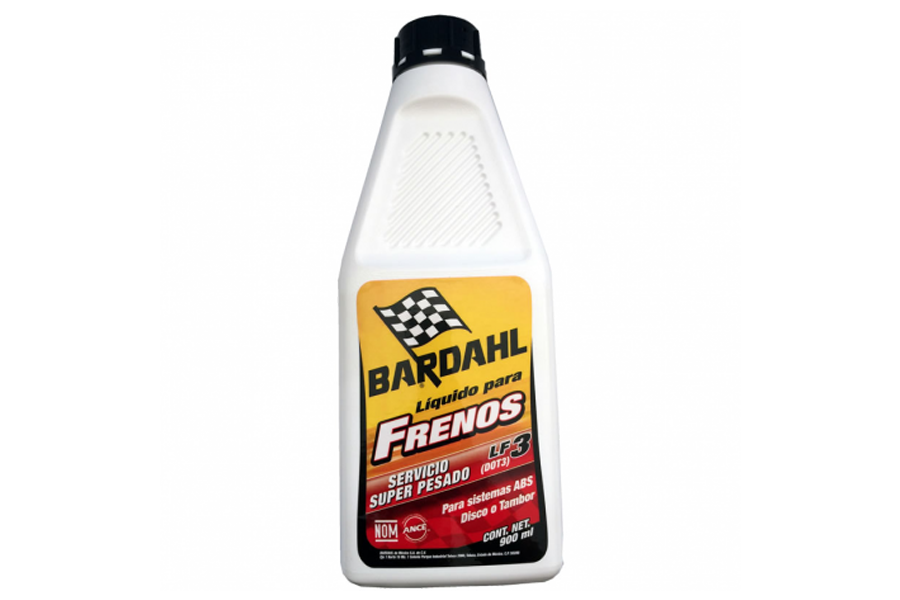 LIQUIDO PARA FRENOS BARDAHL DOT 3 LF 3 900ML (128512)