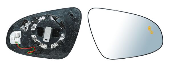 LUNA ESPEJO TOYOTA CHR 18-19 C/DESEMP C/SENSOR PUNTO CIEGO DER