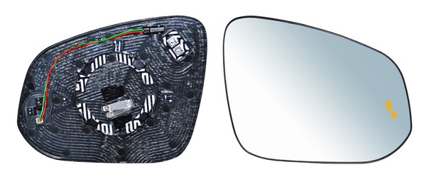 [530997105] LUNA ESPEJO TOYOTA HIGHLANDER 14-19 C/DESEMP C/SENSOR PUNTO CIEGO DER