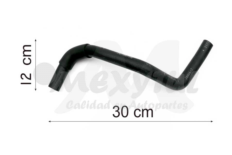 MANGUERA NISSAN ESTAQUITAS PU 134095) ( REFRIGERACION) 98-01 2.4L COD. 3172 