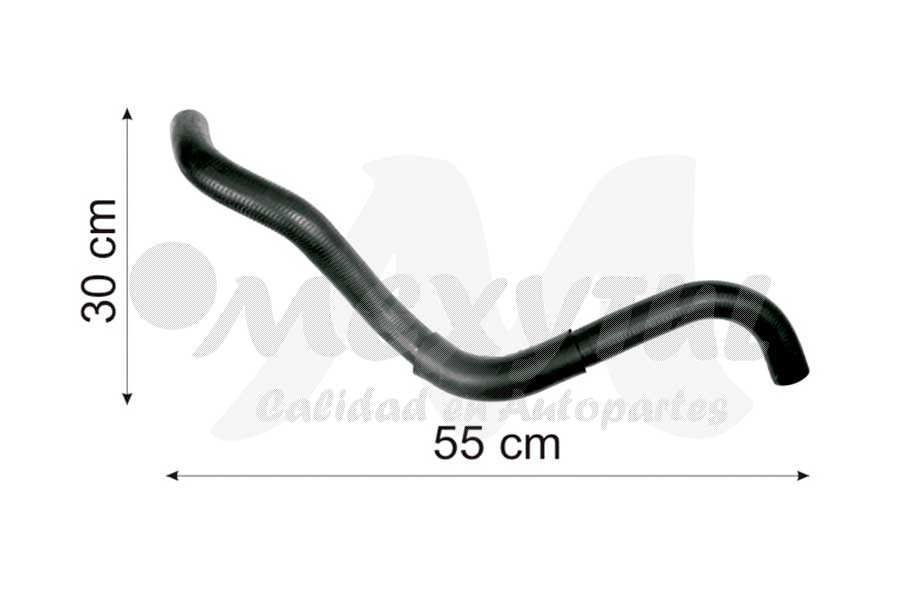 MANGUERA RADIADOR DODGE ATOS DE 2000 AL 2007 INF COD. 5080 CH11002 (132778)