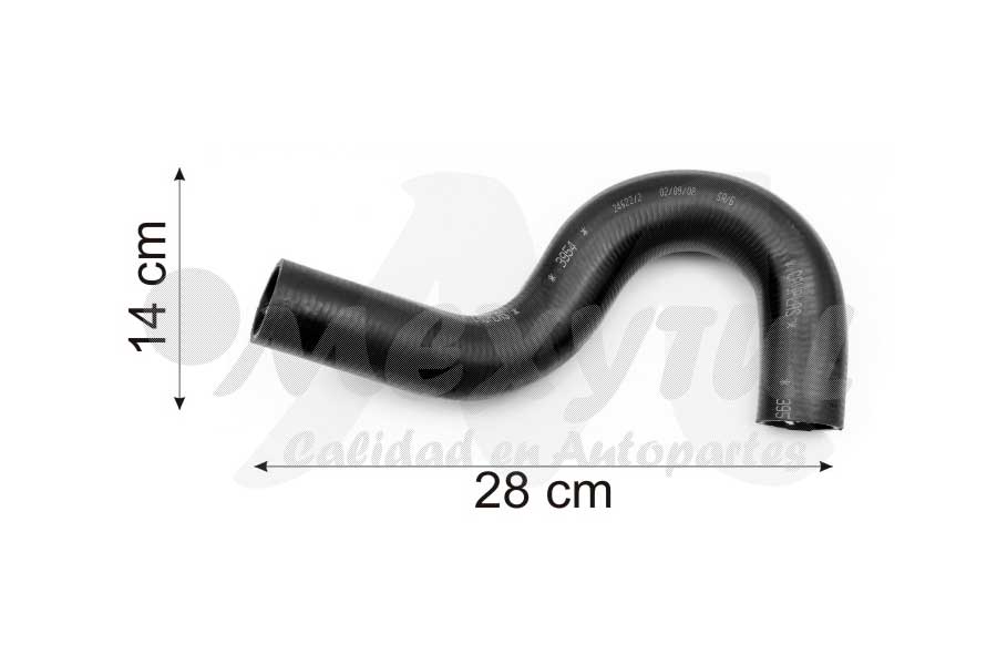 MANGUERA RADIADOR NISSAN ALTIMA SUP COD 3954 21356 (132805)