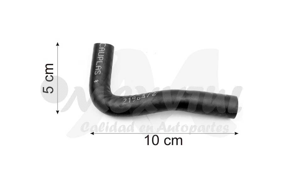 MANGUERA VOLKSWAGEN GOLF DE 1993 AL 2000 CIRC. AGUA 1.8L COD. 3851 CH220083/JETTA 0-0 (132745)