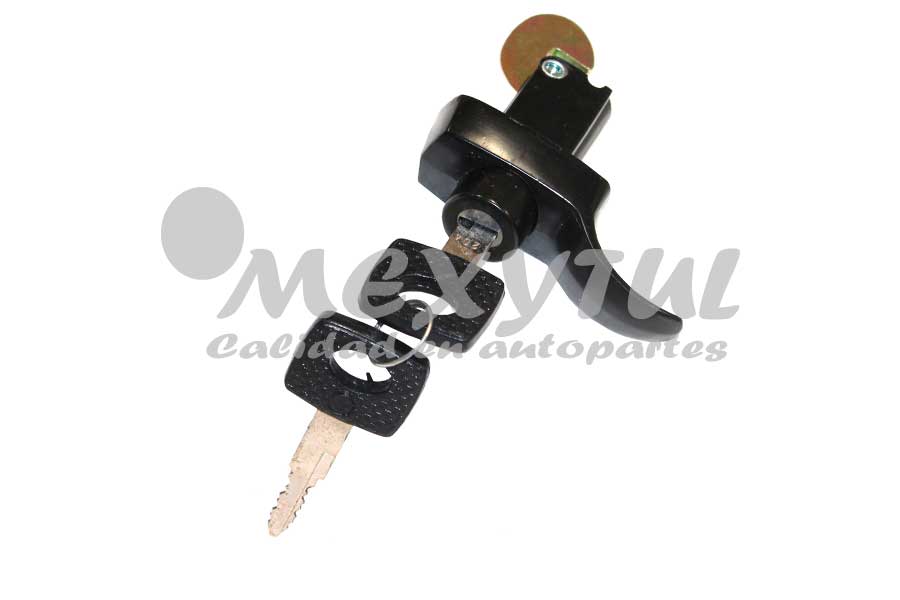 MANIJA C/CHAPA CAJUELA VOLKSWAGEN SEDAN NEG C/LLAVES DE 1973 AL 2004 (13245) EX+