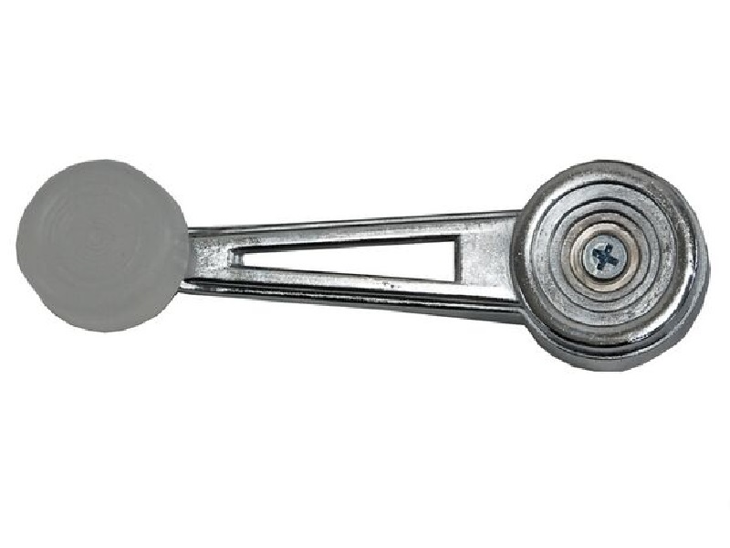 [FOPU73MAELMCB] MANIJA ELEV FORD PU 73-86 METAL CROM/BCO TW