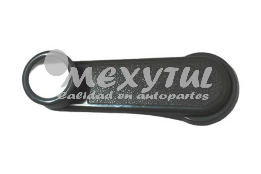 MANIJA ELEV NISSAN TSURU II 88-91 PLAST GRIS GOTA CROM HGO (12554) *R