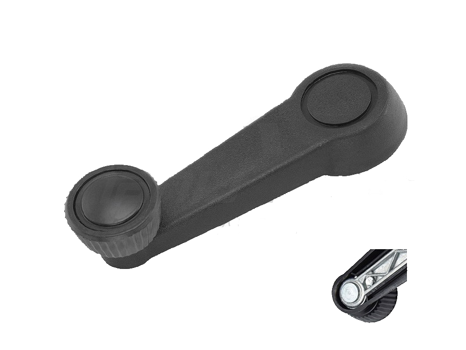 MANIJA ELEV VOLKSWAGEN CARIBE 77-87 / ATLANTIC 81-87 / SEDAN 77-03 / CORS 84-88 / BRASILIA 74-82 PLAST NEG