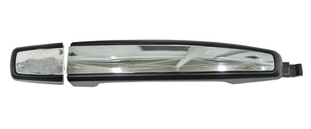 MANIJA EXT CHEVROLET AVEO DE 2012 AL 2018/ SONIC DE 2012 AL 2017/ MALIBU DE 2013 AL 2015/ TRAX DE 2013 AL 2020/ CRUZE/ CAMARO DE 2010 AL 2016/ COLORADO DE 2013 AL 2015/ S10 DE 2016/ SRX DE 2010 AL 2016 / S/HOYO P/LLAVE PLAST CROM F/NEG DEL DER / TRAS IZQ/DER (136568) TW