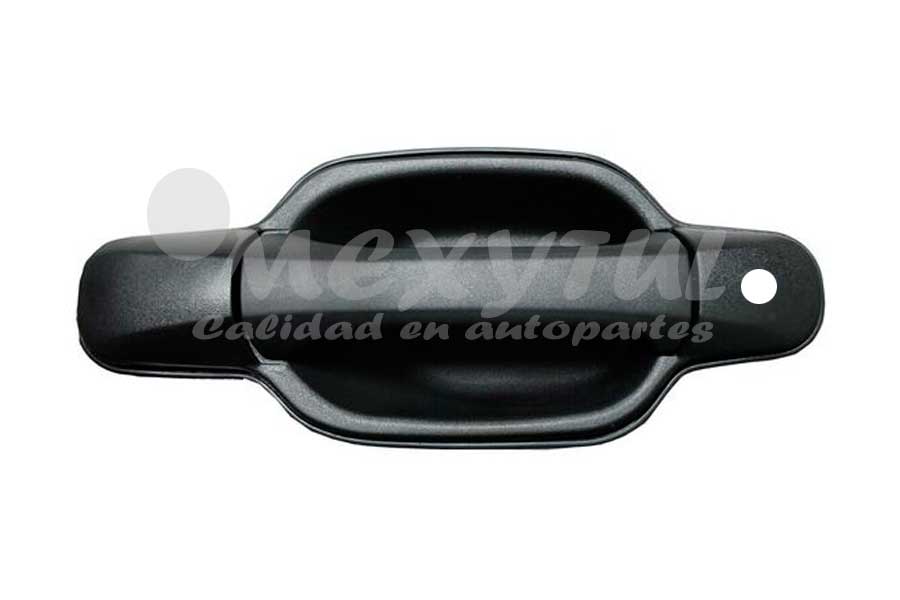 [CHCOL04MEXTXHDL] MANIJA EXT CHEVROLET COLORADO / CANYON 04-12 C/HOYO P/LLAVE PLAST TEXT DEL IZQ (5795) TW