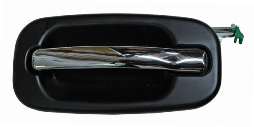 MANIJA EXT CHEVROLET ESCALADE / SONORA /AVALANCHE DE 2000 AL 2006 / SILVERADO / SUBURBAN / SIERRA / TAHOE/YUKON/DENALI DE 1999 AL 2006 NEG/CROM DEL IZQ (128060) *A