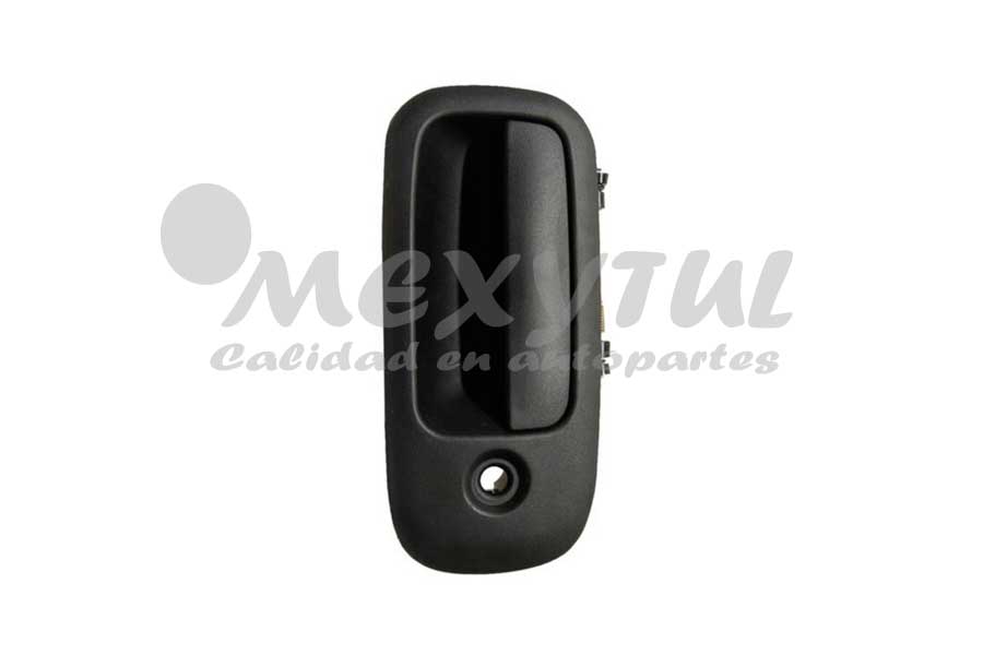 [CHVAN96MEXLSDR] MANIJA EXT CHEVROLET VAN EXPRESS DE 1996 AL 2007 C/HOYO P/LLAVE PLAST LISA DEL DER (5848) 