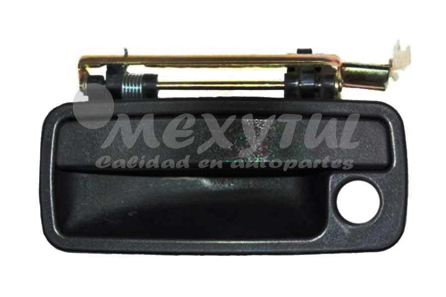 [DOVOY92MEXTXHDL] MANIJA EXT DODGE VOYAGER / CARAVAN / TOWN & COUNTRY DE 1992 AL 1995 C/HOYO P/LLAVE PLAST TEXT DEL IZQ (5931) *A