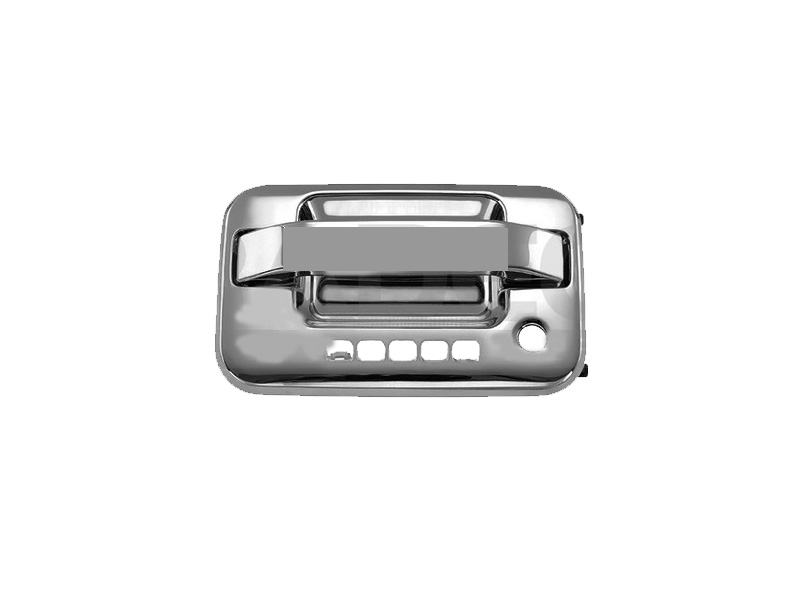 [FOPUL04MEXCRHDL] MANIJA EXT FORD PU LOBO DE 2004 AL 2012 C/HOYO P/LLAVE P/TECLADO CROM DEL IZQ (128040) *A