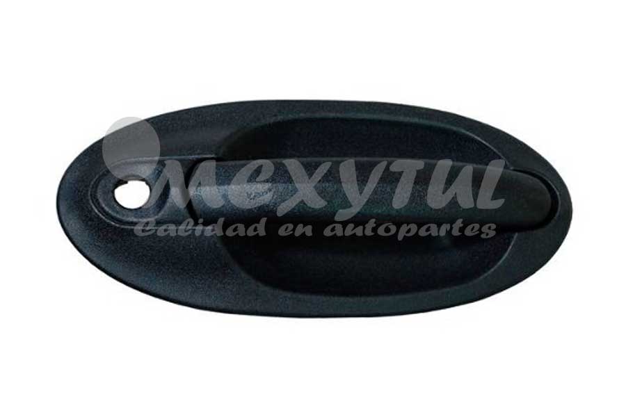 [FOWIN99MEXTXDR] MANIJA EXT FORD WINDSTAR DE 1999 AL 2003 / FREESTAR DE 2004 AL 2008 C/HOYO P/LLAVE PLAST TEXT DEL DER (6019) 