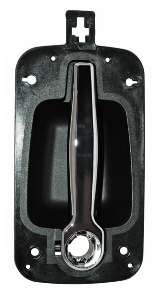 MANIJA EXT INTERNATIONAL DURASTAR 4300 08-13 PLAST CROM TEXT C/HOYO P/LLAVE DEL IZQ TW