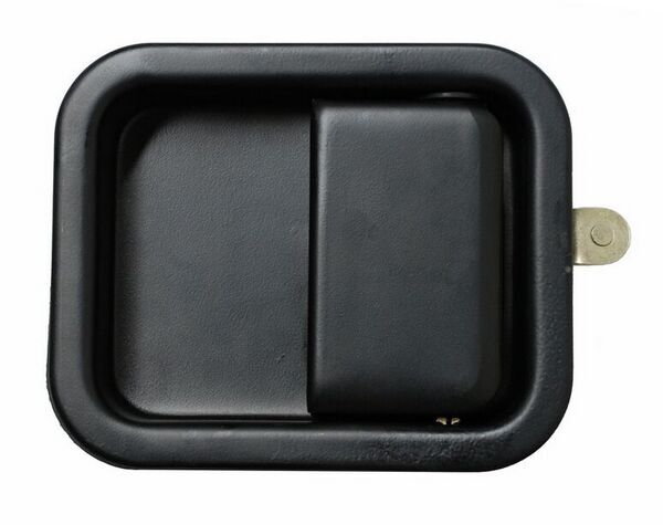 [JEWRA97MEXR] MANIJA EXT JEEP WRANGLER DE 1987 AL 1995 P/VENTANA CRISTAL METAL NEG DER (10756) 