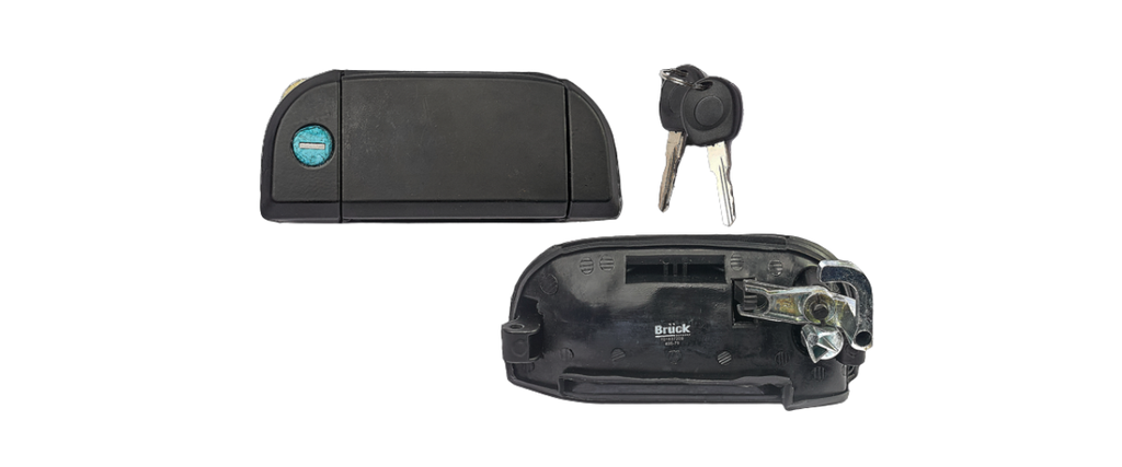 [VOEUR00MEXNAR] MANIJA EXT VOLKSWAGEN EUROVAN DE 2001 AL 2004 METAL LISA DEL DER (123466) TW