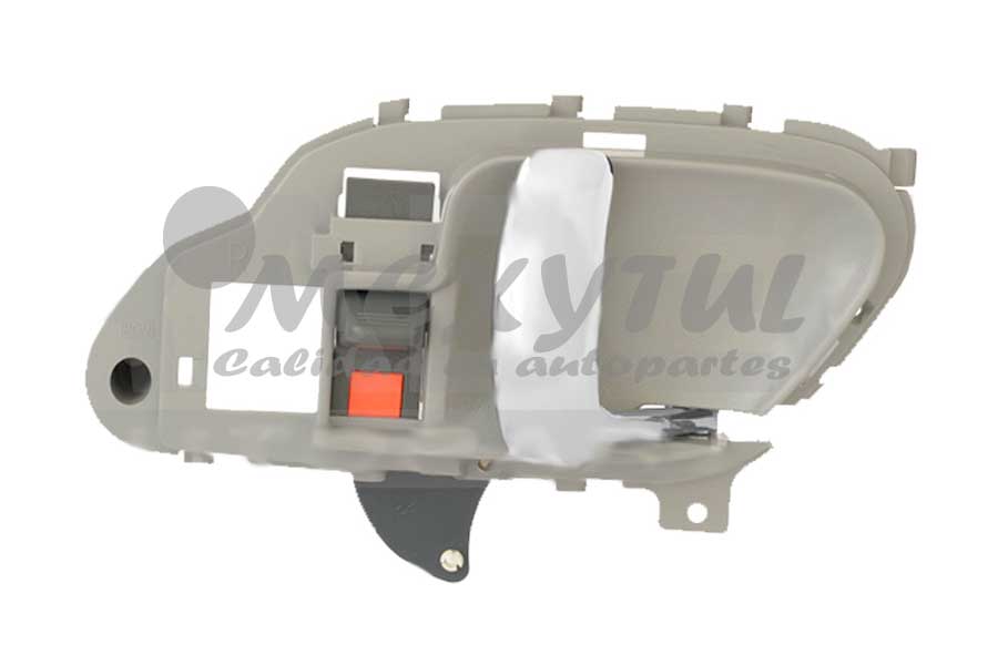 MANIJA INT CHEVROLET PU/ SUBURBAN/ BLAZER/ YUKON/ TAHOE/ ESCALADE DE 1995 AL 1998/ KODIAK DE 2002 AL 2009 PLAST GRIS/CROM DER (13416) *R