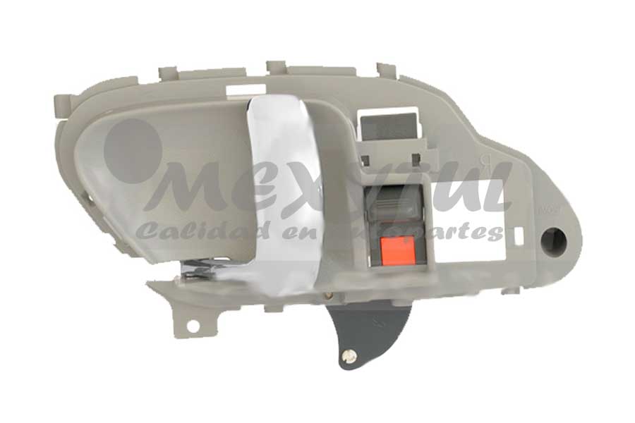 MANIJA INT CHEVROLET PU/ SUBURBAN/ BLAZER/ YUKON/ TAHOE/ ESCALADE DE 1995 AL 1998/ KODIAK DE 2002 AL 2009 PLAST GRIS/CROM IZQ (13417) *R