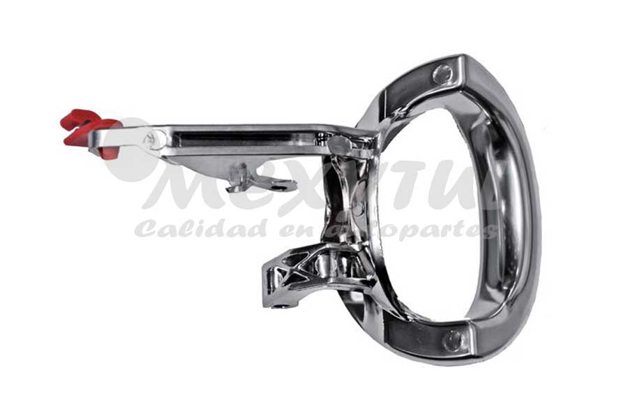 MANIJA INT DODGE NITRO 07-11 PLAST CROM/PLATA DEL/TRAS IZQ (11707) TW *R