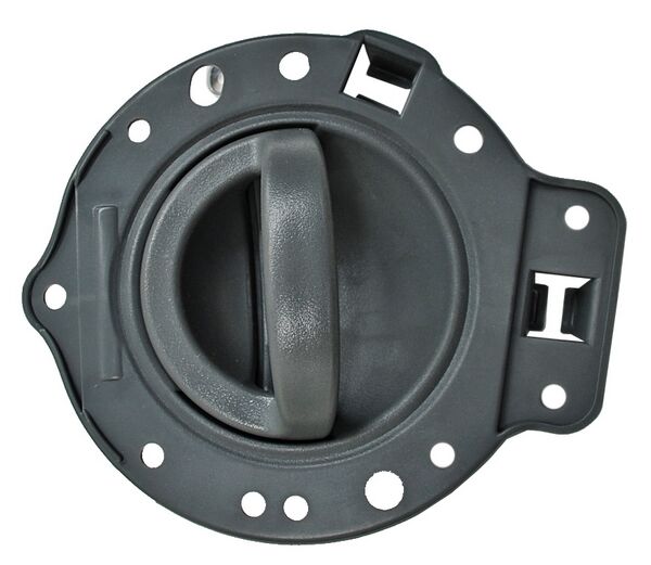 [MIJCM06TGR] MANIJA INT JEEP COMMANDER 06-10 PLAST GRIS C/BASE TRAS DER TW