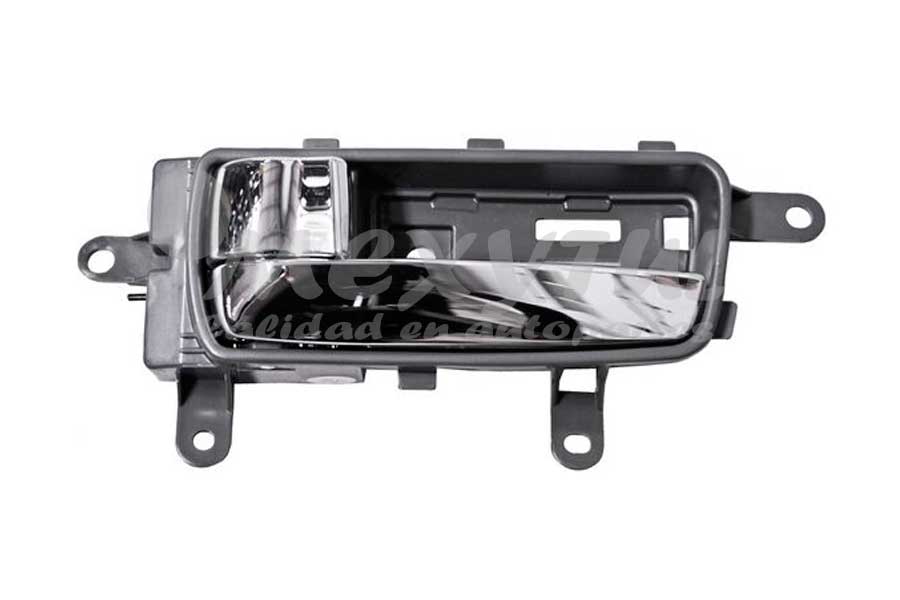 [NISEN07MAIGRL] MANIJA INT NISSAN SENTRA DE 2007 AL 2010 PLAST GRIS/CROM DEL/TRAS IZQ (10833) TW