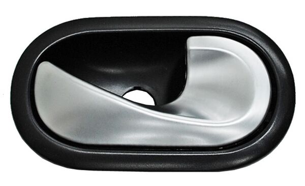 MANIJA INT RENAULT EURO CLIO 07-09/ SANDERO/ STEPWAY 10-14 PLAST NEG/PLATA DEL/TRAS DER TW *R