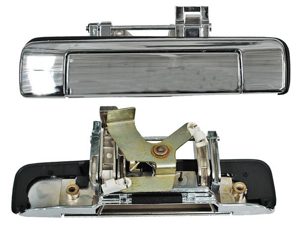 MANIJA TAPA BATEA (CAJA) CHEVROLET COLORADO/ CANYON 13-15 PLAST CROM S/HOYO P/LLAVE TW