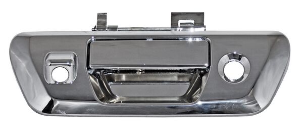 MANIJA TAPA BATEA (CAJA) NISSAN PU NP300/ FRONTIER 16-20 CROM C/HOYO P/CAM TW