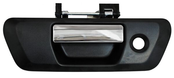 MANIJA TAPA BATEA (CAJA) NISSAN PU NP300/ FRONTIER 16-20 NEG/CROM TW *R