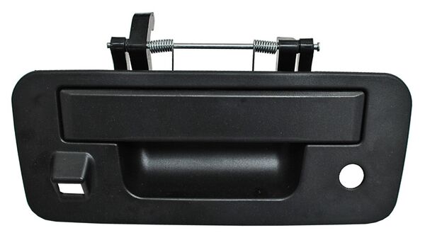 MANIJA TAPA BATEA (CAJA) NISSAN TITAN 13-14 PLAST TEXT C/HOYO P/CAM COMPLETA TW