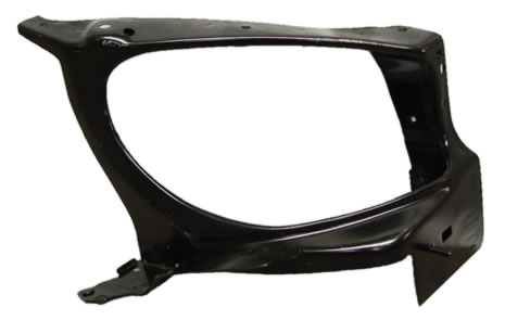 MARCO RADIADOR PEUGEOT 206 DE 2001 AL 2009 BASE FARO IZQ (6396)