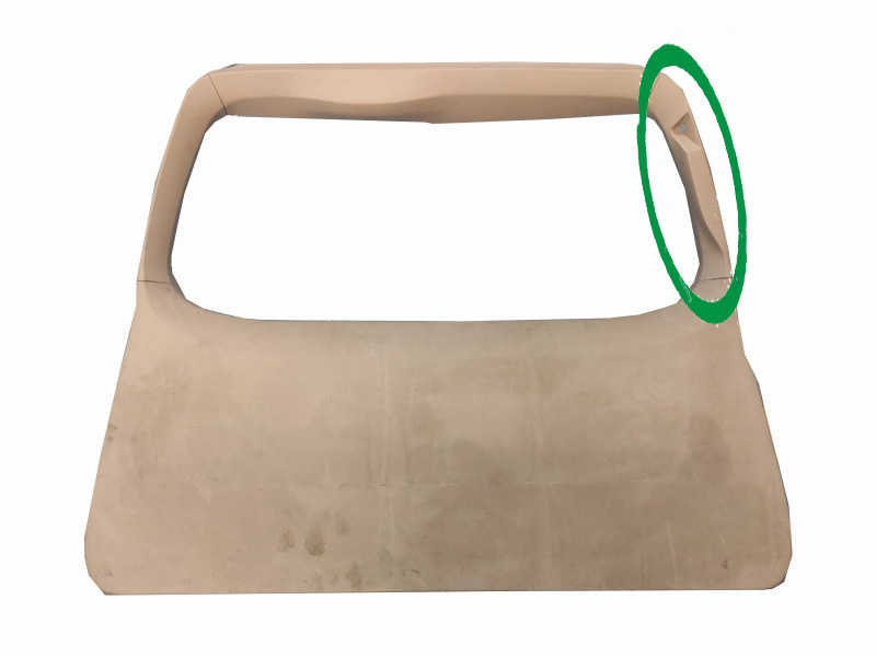 MARCO VENTANA TOYOTA SIENNA DE 2011 AL 2020 LAT IZQ INTERIOR ORIGINAL