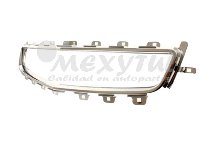 [CHMAL08MPACRC] MOLDURA PARRILLA CHEVROLET MALIBU DE 2008 AL 2010 CROM CENT (6543)