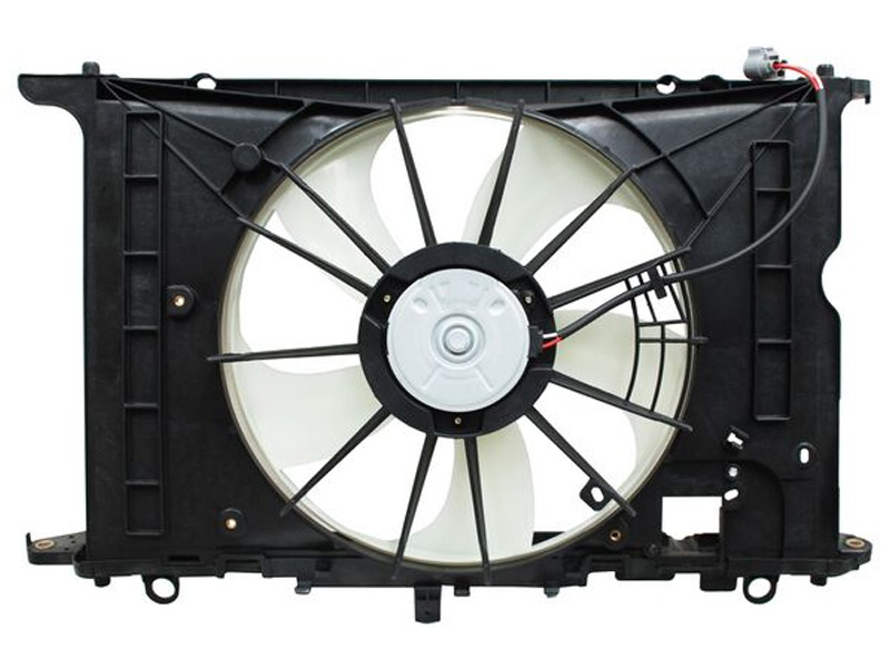 MOTOVENTILADOR TOYOTA COROLLA DE 2009 AL 2013 COMPLETO 1.8L L4 C/TOLVA SENCILLO COMPLETO SUP