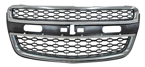 [PCCL13C] PARRILLA CHEVROLET COLORADO 13-15/ S10 16 NEG C/MOLD CROM