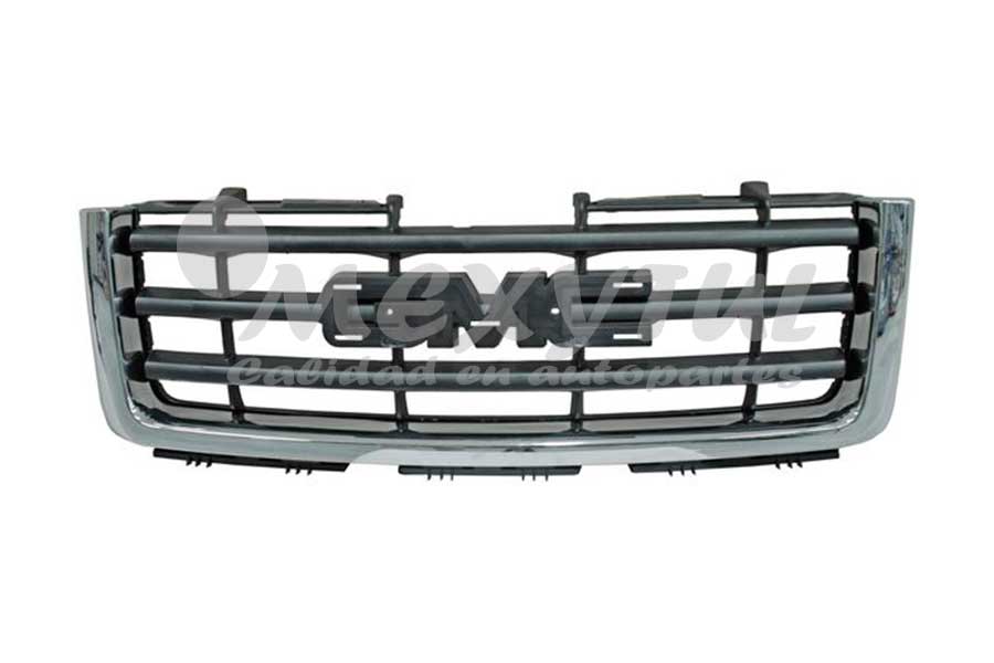 PARRILLA CHEVROLET GMC SIERRA 07-12 F/CROM (6754) TW