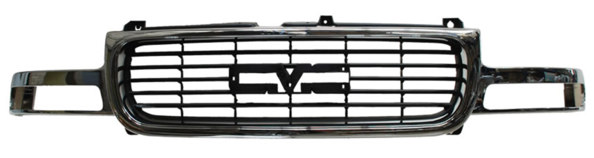 PARRILLA CHEVROLET GMC SIERRA 1999 AL 2002 GMC CROM (10916) TW