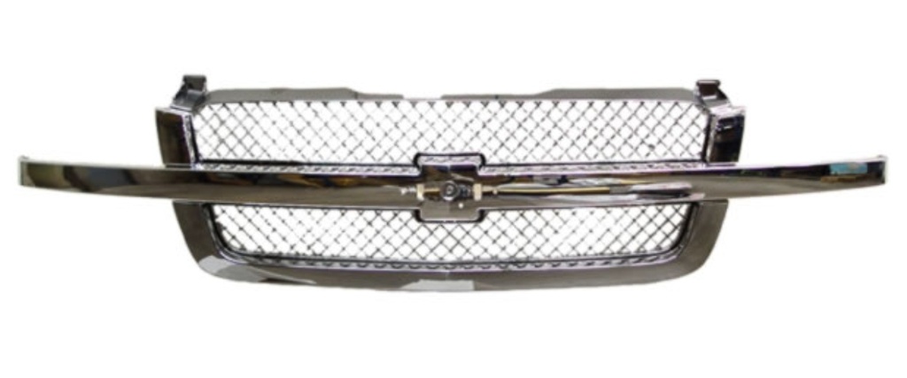 [CHPU03PARCR] PARRILLA CHEVROLET PU 03-05 / SILVERADO 03/07 CROM (6708)