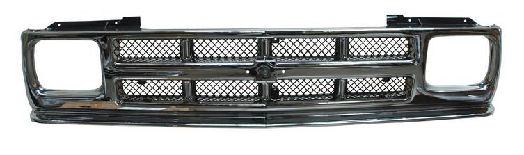 [CHS1093PARCR] PARRILLA CHEVROLET S10 93-94 CROM (6743)