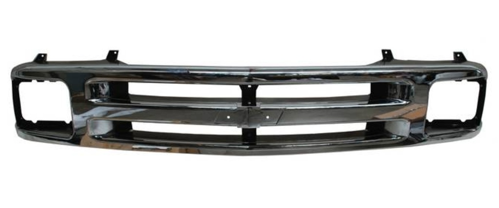 PARRILLA CHEVROLET S10 DE 1995 AL 1997 CROM (6744)