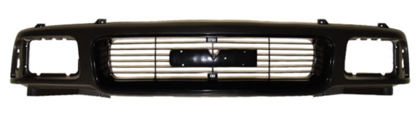 PARRILLA CHEVROLET S10 GMC DE 1995 AL 1997 NEG FARO RECTANGULAR  (6739) TW 