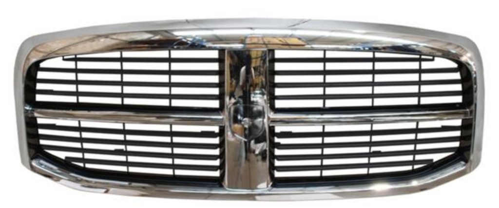 PARRILLA DODGE PU RAM 2006 AL 2008 1.5/2.5/3.5 TON CROM/NEG (1486)