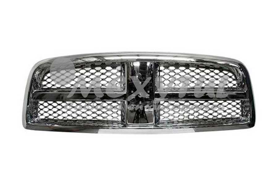 PARRILLA DODGE RAM DE 2009 AL 2012 AMER 2.5/3.5 TON CROM/NEG PANAL (114128) TW 