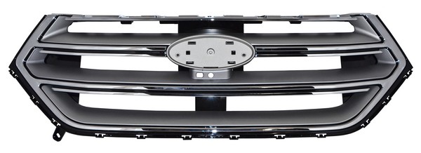 PARRILLA FORD EDGE 15-18 GRIS F/CROM C/HOYO P/CAM